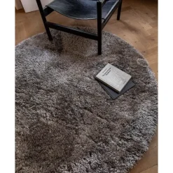 Interieur05 rond vloerkleed Fender grijs/lichtgrijs - 160 x 160 cm Sale