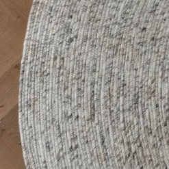 Interieur05 rond vloerkleed Gapo beige/wit - 220 x 220 cm Discount