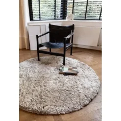 Interieur05 rond vloerkleed Fender wit/creme - 240 x 240 cm Outlet