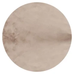 Interieur05 rond vloerkleed Lux beige/taupe - 200 x 200 cm New