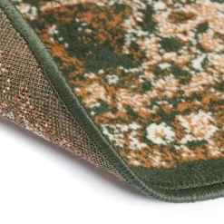 Interieur05 rond vloerkleed Keshan groen - 190 x 190 cm Best