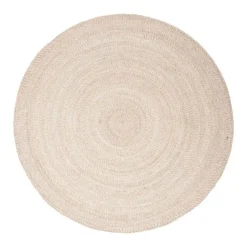 Interieur05 rond vloerkleed Gapo beige - 220 x 220 cm