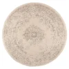 Interieur05 rond vloerkleed Keshan zand/beige - 240 x 240 cm Sale
