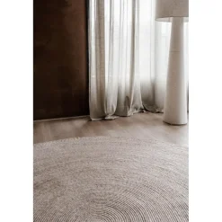 Interieur05 rond vloerkleed Gapo beige - 250 x 250 cm Hot