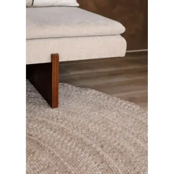 Interieur05 rond vloerkleed Gapo beige - 250 x 250 cm Hot