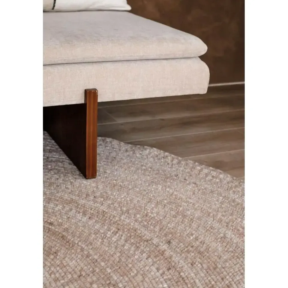 Interieur05 rond vloerkleed Gapo beige - 250 x 250 cm Hot