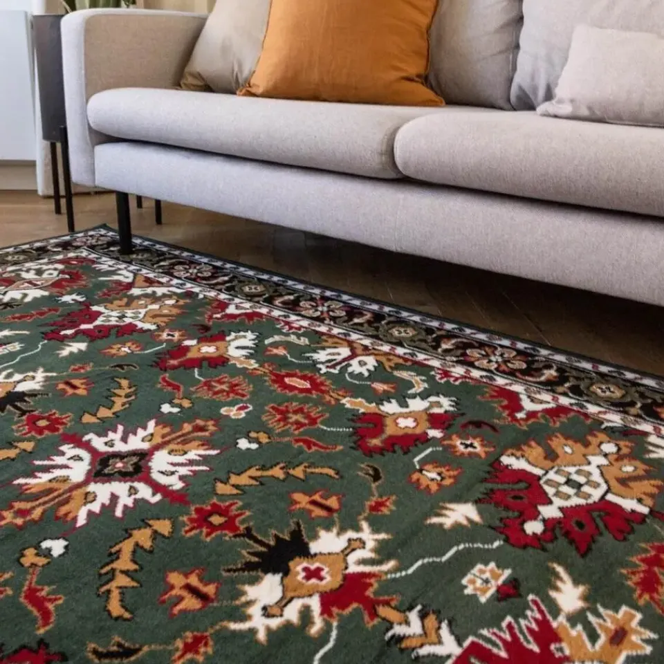 Interieur05 vintage Vloerkleed Funda Groen - 280 x 190 cm Clearance