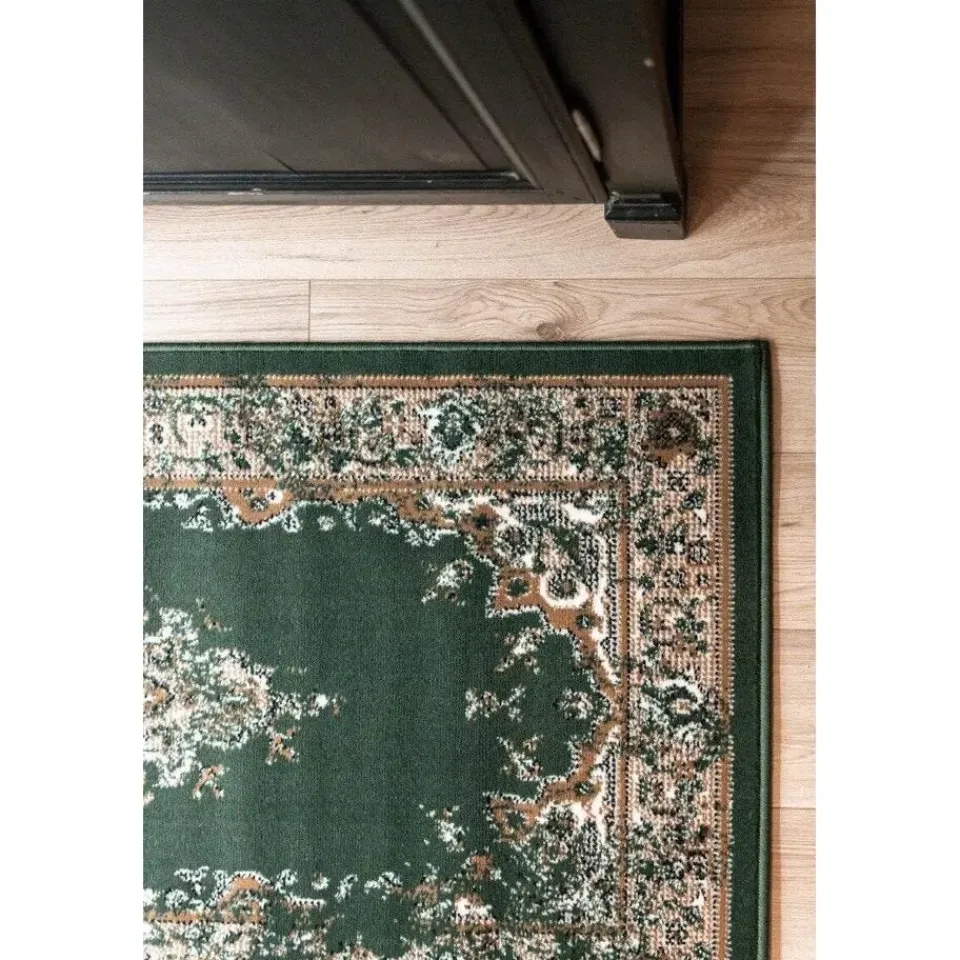 Interieur05 Vintage Vloerkleed Keshan groen - 150 x 80 cm