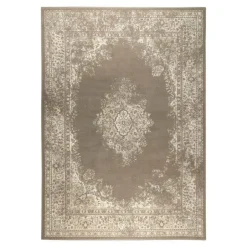 Interieur05 Vintage Vloerkleed Keshan taupe/Bruin - 190 x 280 cm Clearance