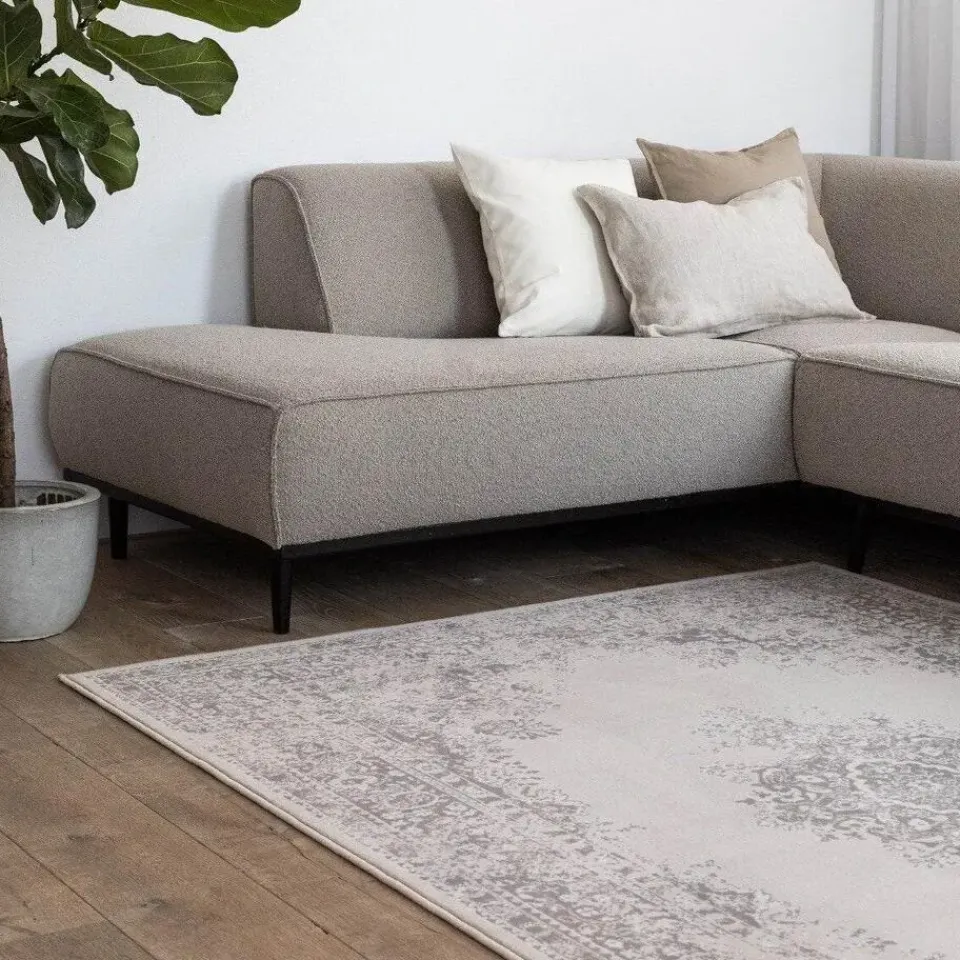 Interieur05 Vintage Vloerkleed Keshan Zand/Beige - 190 x 280 cm Sale