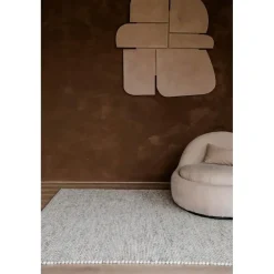 Interieur05 Wollen Vloerkleed beige/wit gemeleerd Vik - 230 x 160 cm Outlet