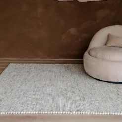 Interieur05 Wollen Vloerkleed beige/wit gemeleerd Vik - 230 x 160 cm Outlet