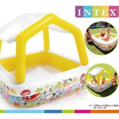 INTEX - Zwembad Met Overkapping - Vinyl