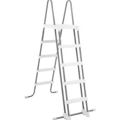 INTEX - Zwembadladder - Grijs - Kunststof Online
