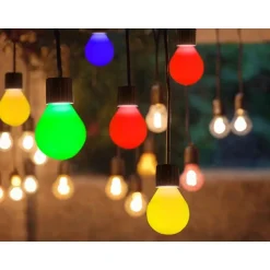 Beliani ISORTOQ - LED kerstverlichting - Meerkleurig - 900 cm - PVC Clearance