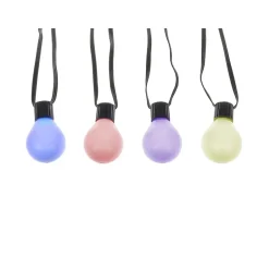 Beliani ISORTOQ - LED kerstverlichting - Meerkleurig - 900 cm - PVC Clearance