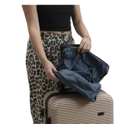 Merkloos Jetlag Reisdeken met hoes - zwart - 120 x 150 cm - polyester Best