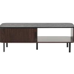 Beliani JOSE - Salontafel - Donkerhout - MDF Outlet