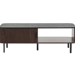 Beliani JOSE - Salontafel - Donkerhout - MDF Outlet