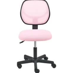 Leen Bakker JOYFUL - Bureaustoel - Pastelroze - Mesh Online