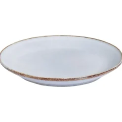 Leen Bakker JUNIPER - Bijzetborden set van 8 - Lichtblauw - Steengoed