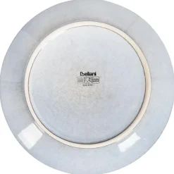 Leen Bakker JUNIPER - Bijzetborden set van 8 - Lichtblauw - Steengoed