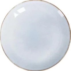 Leen Bakker JUNIPER - Bijzetborden set van 4 - Lichtblauw - Steengoed Discount