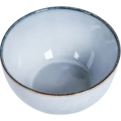 Leen Bakker JUNIPER - Kom set van 4 - Lichtblauw - Steengoed Discount