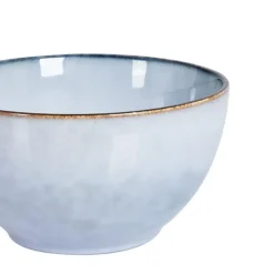 Leen Bakker JUNIPER - Kom set van 4 - Lichtblauw - Steengoed Discount