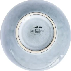 Leen Bakker JUNIPER - Kom set van 8 - Lichtblauw - Steengoed New