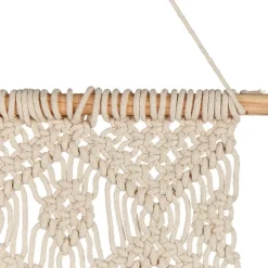 Beliani KALERI - Wanddecoratie - Beige - Katoen New