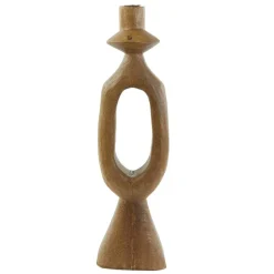 Light & Living Kandelaar Django - Donkerbruin - 14x14x50cm Outlet