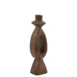 Light & Living Kandelaar Django - Donkerbruin - 13x13x43cm Outlet