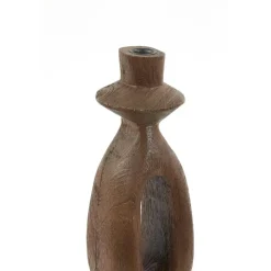 Light & Living Kandelaar Django - Donkerbruin - 13x13x43cm Outlet