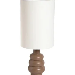 Leen Bakker Kap Cilinder Rye - off-white - Ø25x35 cm New