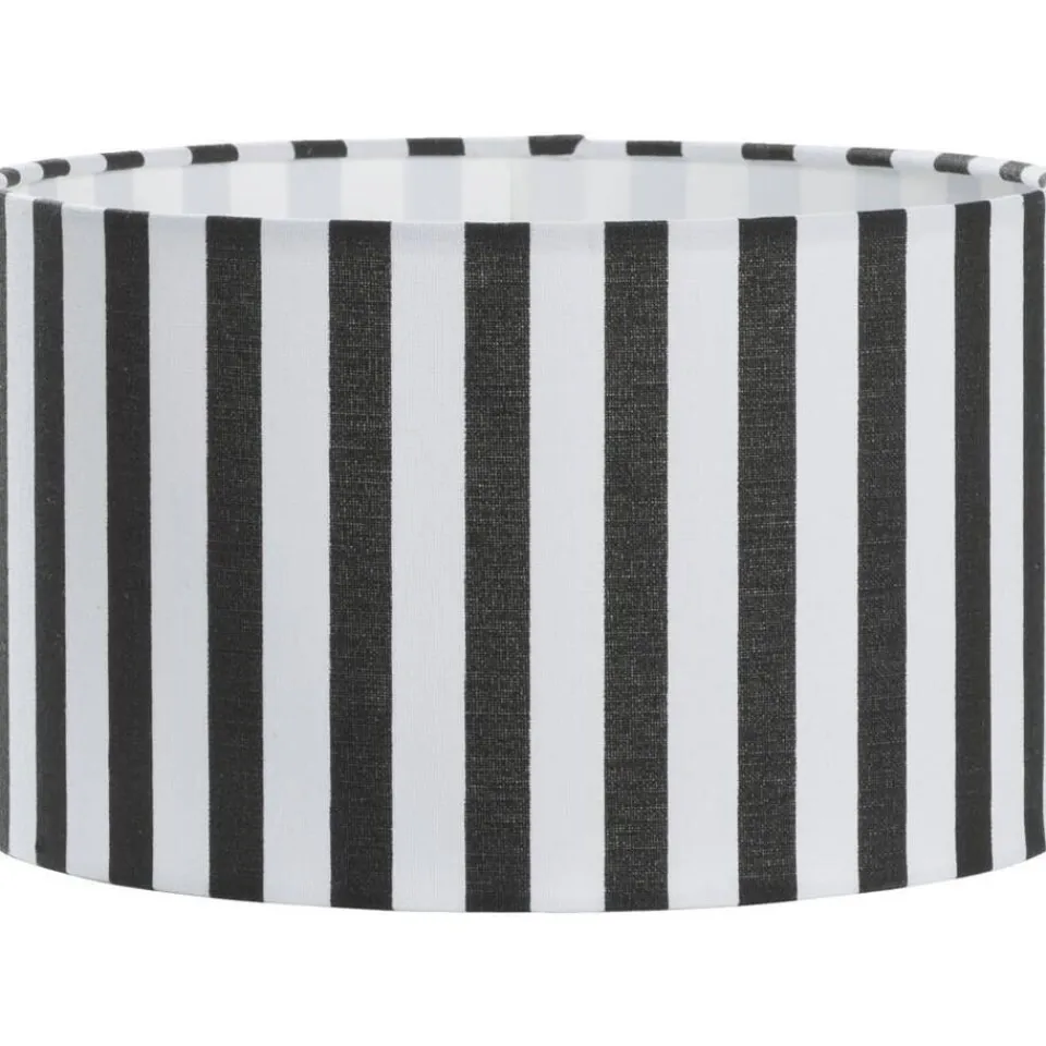 Leen Bakker Kap Juul - stof zwart/wit - 15xØ25 cm Hot