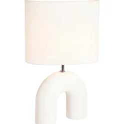 Leen Bakker Kap Ovaal Rye - off-white - Ø26x12,5x22 cm