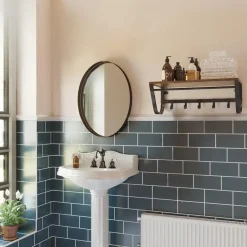 Merkloos Kapstok voor de Muur of Wand - Rustiek Bruin - Vintage Discount