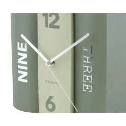 Karlsson - Tafelklok Book - Groen Clearance