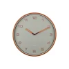 Karlsson - Wandklok Lined Numbers - Helderoranje- Ø40cm Online