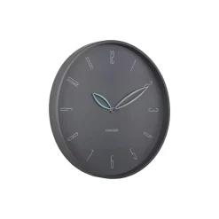 Karlsson - Wandklok Petals - Donkergrijs- Ø40cm Online