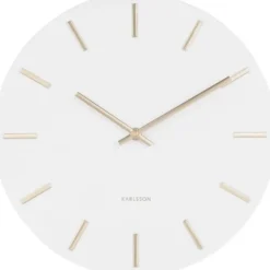 Karlsson wandklok Charm steel Discount