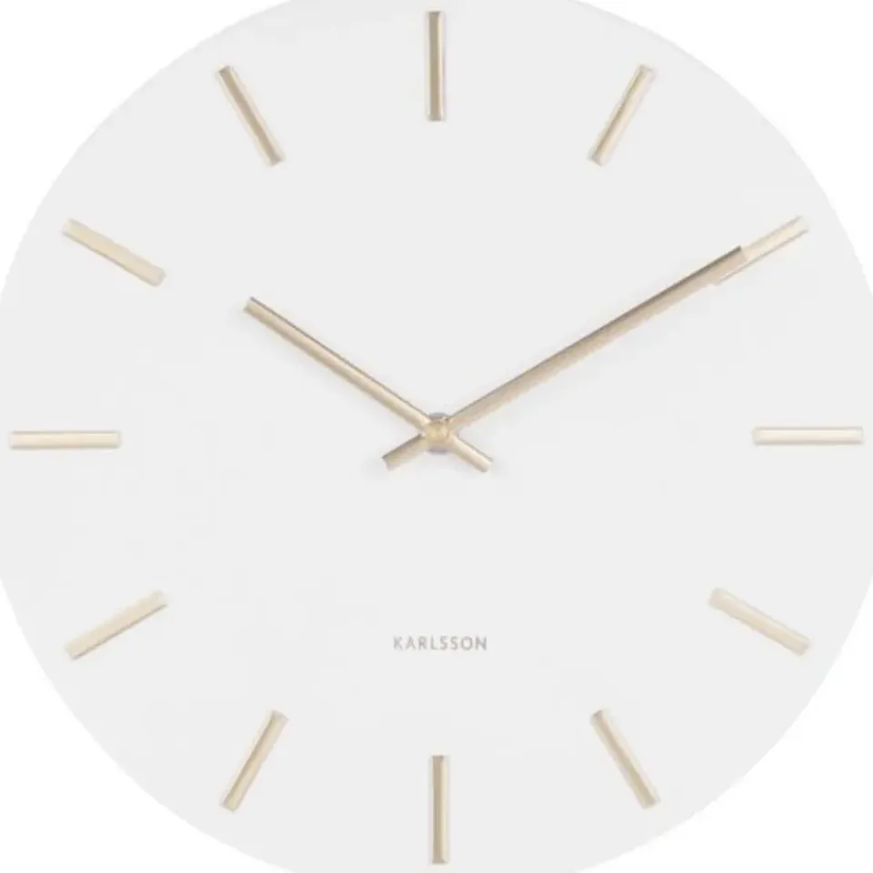 Karlsson wandklok Charm steel Discount