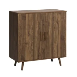 Leen Bakker Kast Imre - walnoot - 88x80x40 cm Online