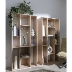 Leen Bakker Kast Kenzi - eiken - 177x81x38 cm New