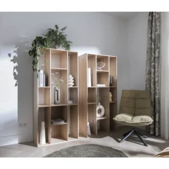 Leen Bakker Kast Kenzi - eiken - 177x81x38 cm New