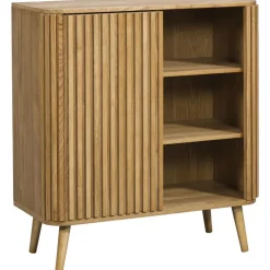 Leen Bakker Kast Patrick - naturel - 100x90x40 cm Clearance