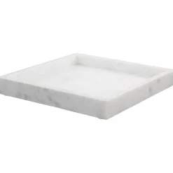 Beliani KATERINI - Decoratief dienblad - Wit - Marmer Online