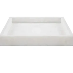 Beliani KATERINI - Decoratief dienblad - Wit - Marmer Online