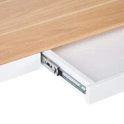 Beliani KENLY - Verstelbaar bureau - Wit - 120 cm - Vezelplaat Online